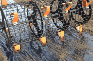 Seed Bed Roller and Mulch Perforator