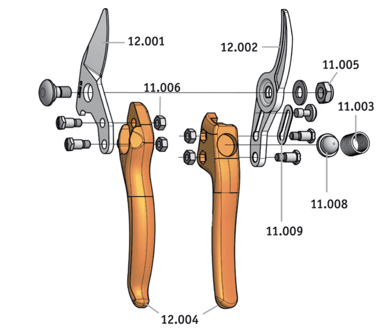 Lowe #12.104 Small Bypass Pruners