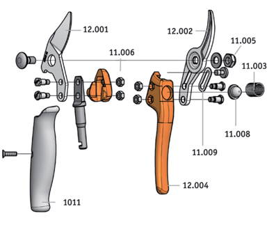 Lowe #12.109 Rolling Handle Small Pruner