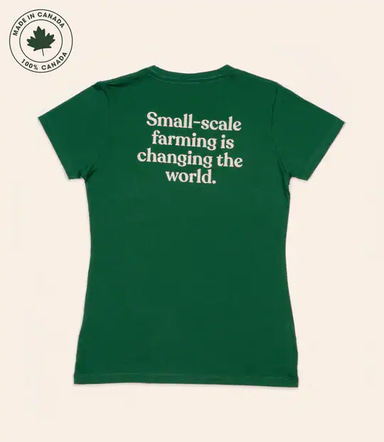 Growers & CO. Cotton Women Mission T-Shirt English 1