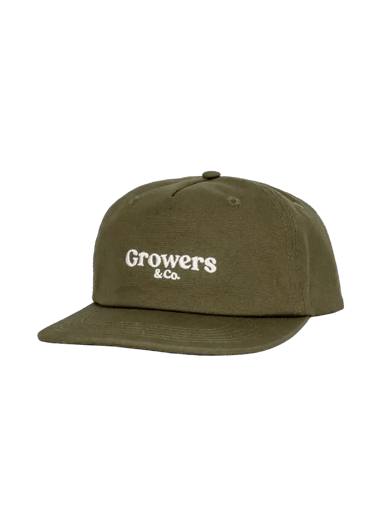 Growers & Co. Baseball-Cap-Olive