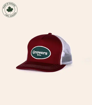 Growers & Co. Rome Red Trucker Hat