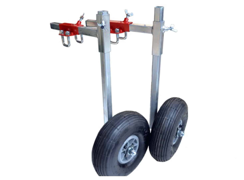 Manual Mulch Layer | Handling Wheel