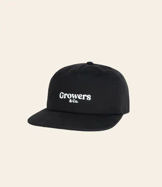 Growers & Co. Baseball Cap Black