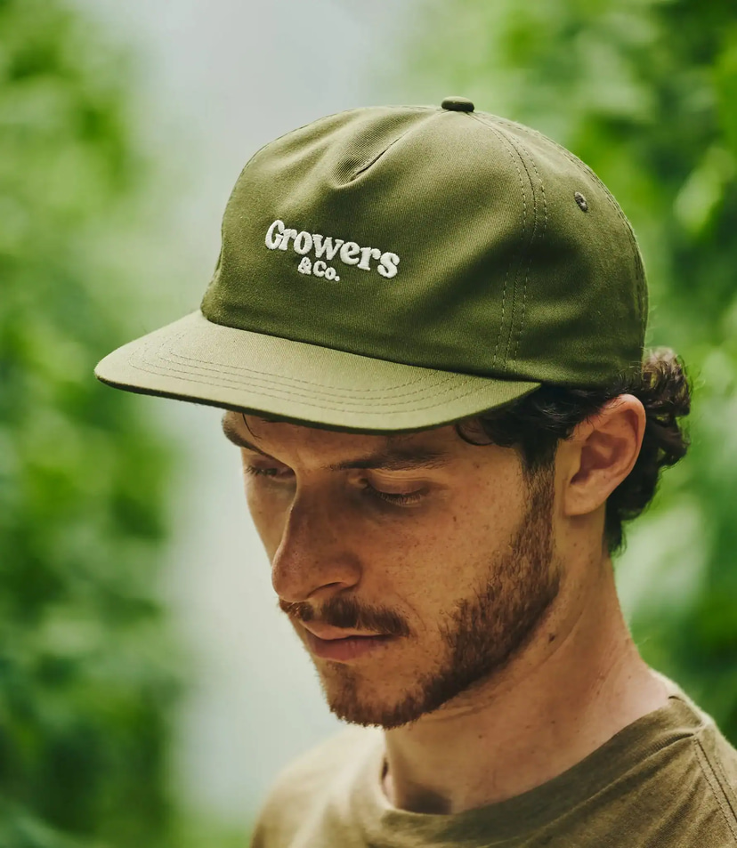 Growers & Co. Baseball-Cap-Olive