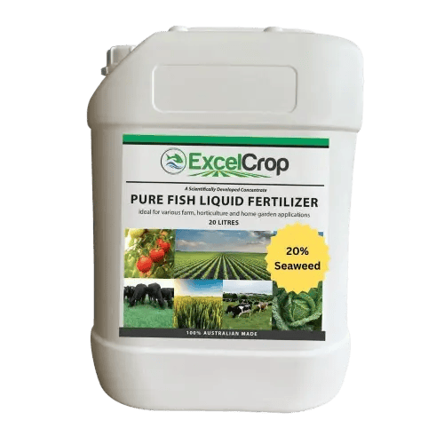 ExcelCrop Pure Fish & Seaweed Blend organic liquid fertiliser